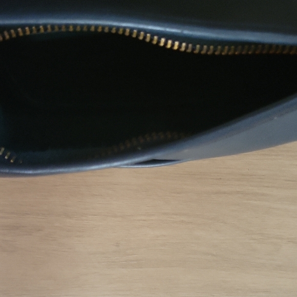 Coach Vintage Black Leather Embossed Bag